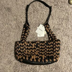 Nanushka Busket Leather bag